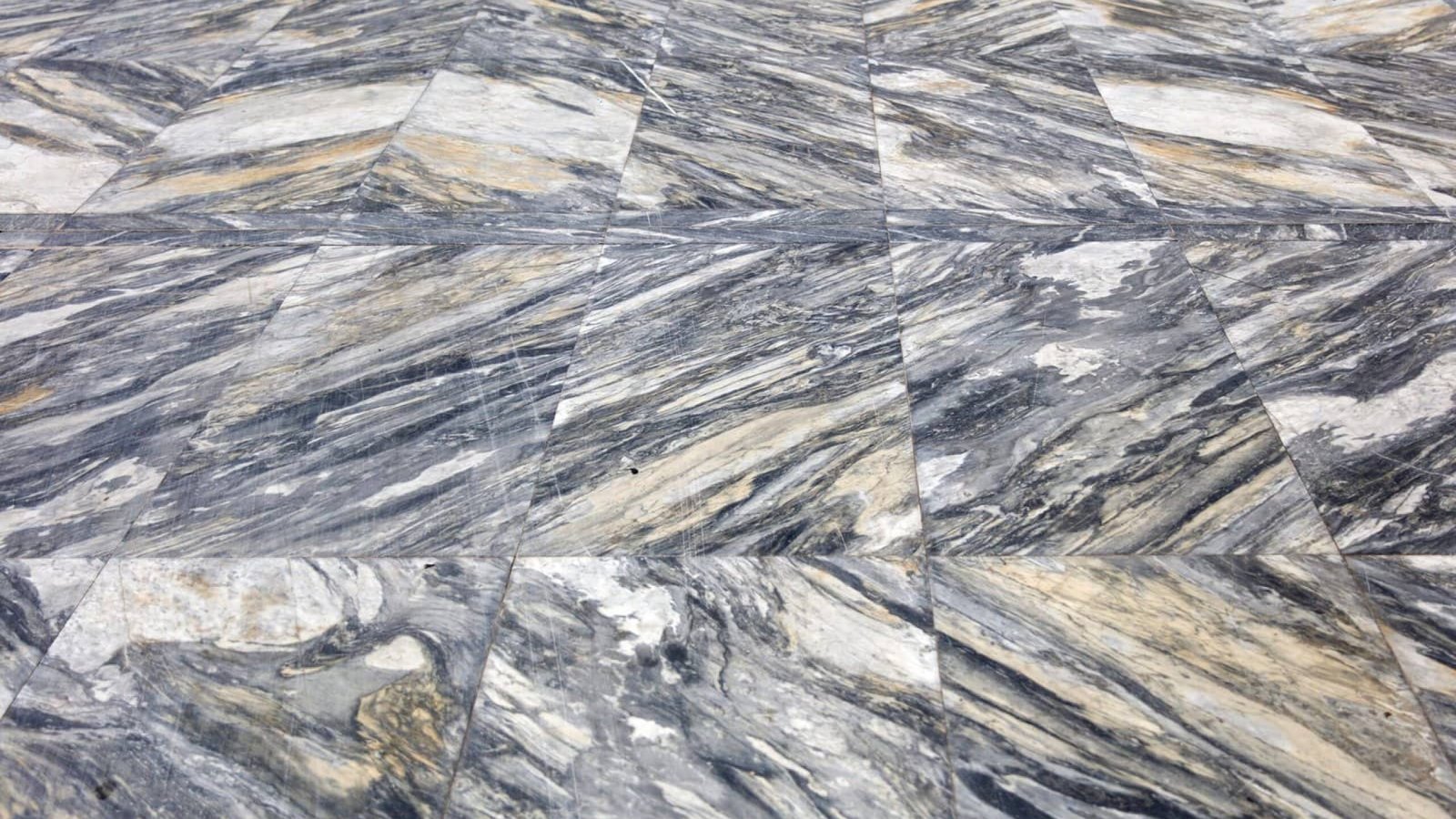 Closeup detail of the old marble texture